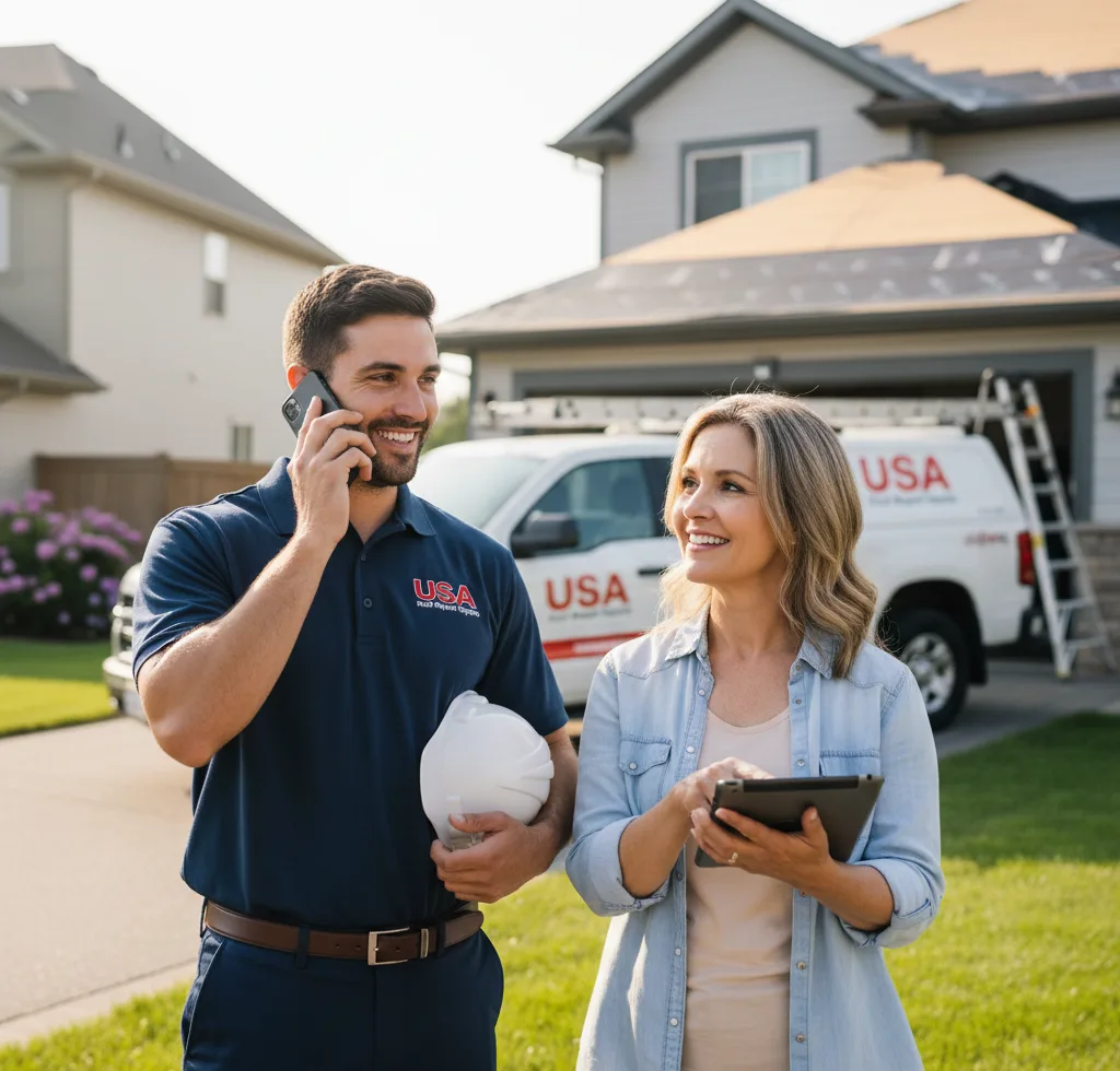 USA Roof Repair Experts customer support in Palmdale